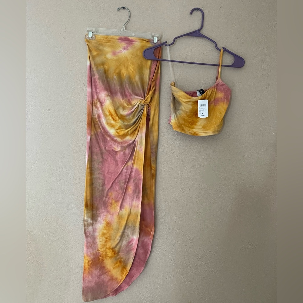 Two Piece Tie Dye Set